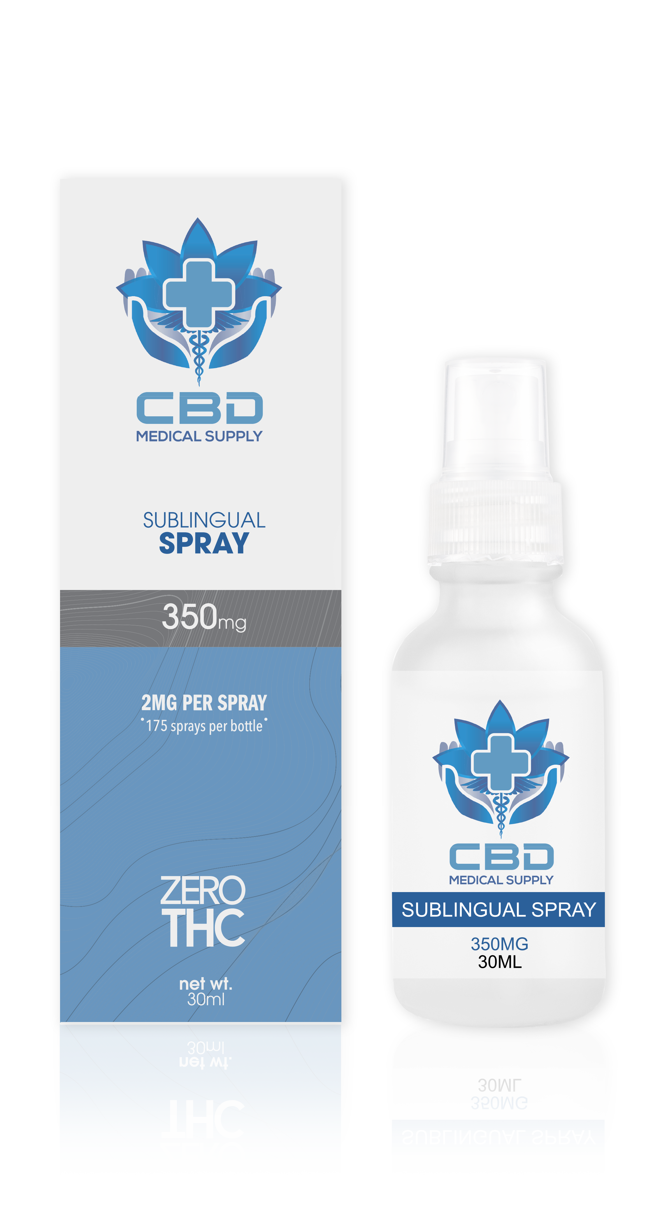 350mg CBD Isolate Spray